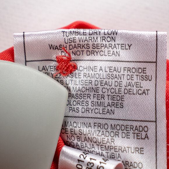 Antigua Men's Long Sleeve Polo 3-Button Pink Large Extra Button Side Vents Golf - Picture 7 of 10